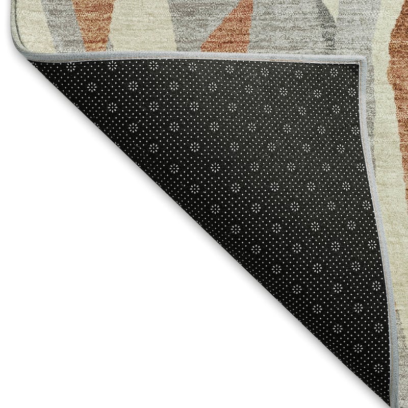 Machine Washable Indoor/ Outdoor Contemporary Dylan Chantille Rug