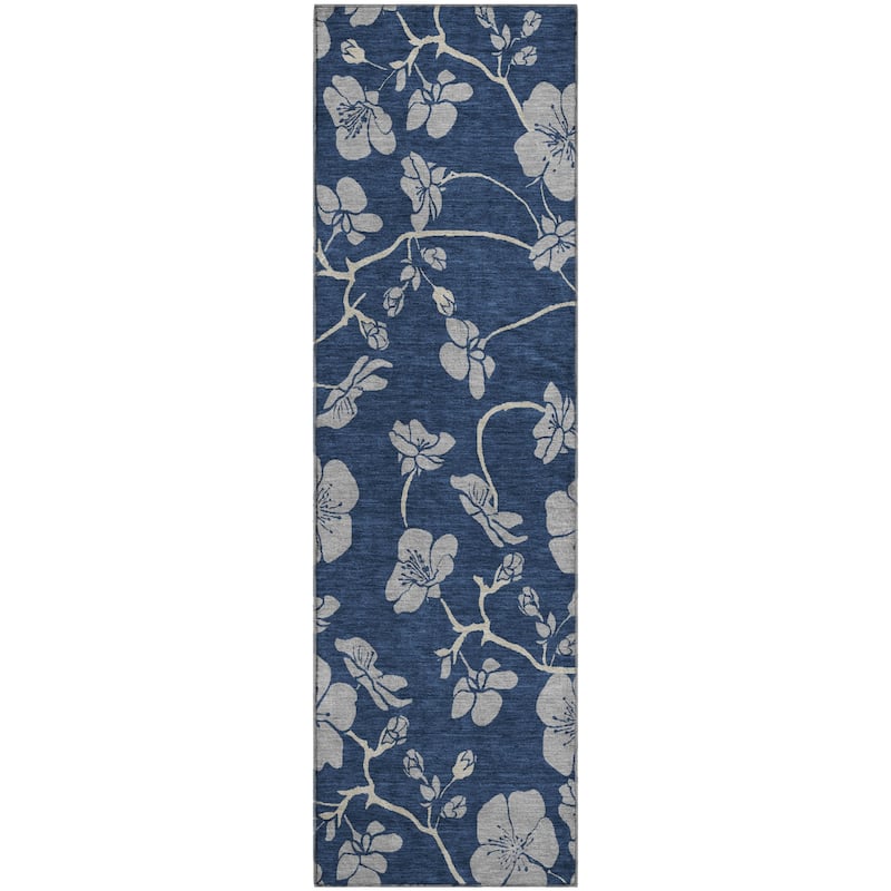 Premium Washable Super Soft Modern Floral Mayfield Rug