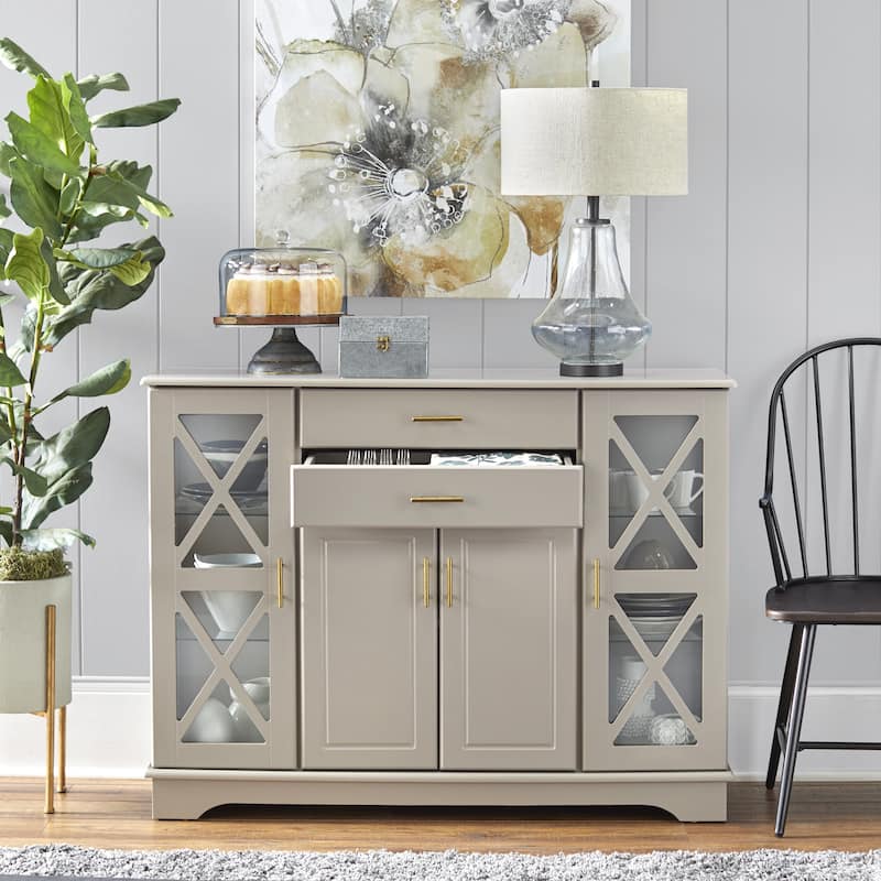 Simple Living Kendall Modern Farmhouse Buffet/Sideboard