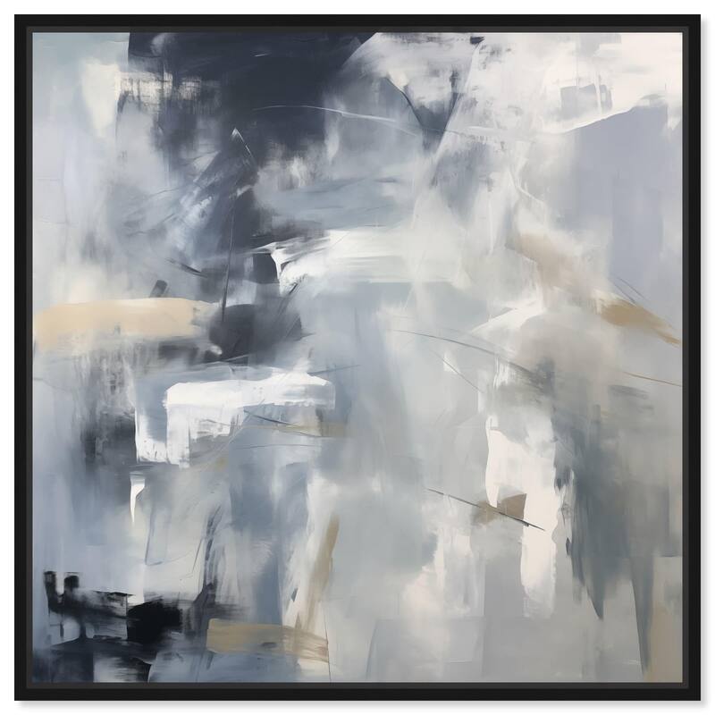 Pulse of the Storm I Canvas by Art Remedy - Black - 24" x 24"