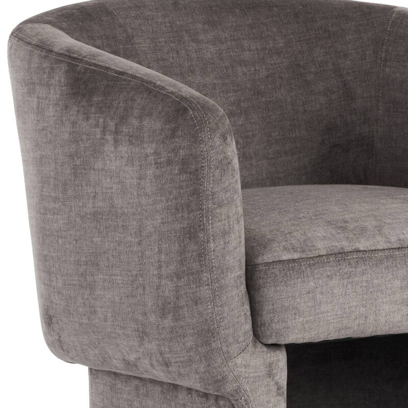 Contemporary Velvet Accent Chair
