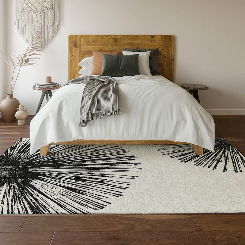 Premium Washable Super Soft Abstract Blast Mayfield Rug