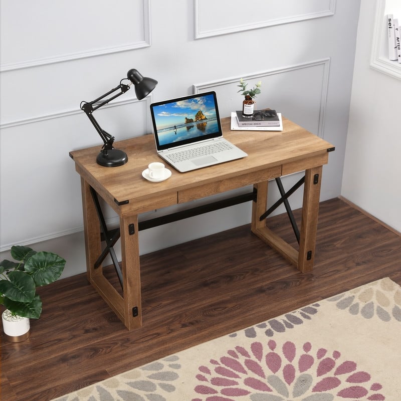 Lokatse Home 47.5" Wide Writing Desk