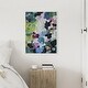 preview thumbnail 9 of 8, Walking through Waddesdon Gardens by Coco Good Framed Canvas Wall Art Print - Sylvie Beaded White