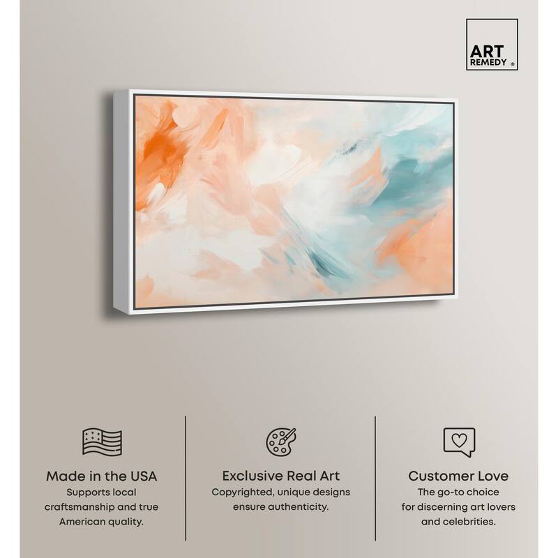 Sunrise Palette II Canvas by Art Remedy