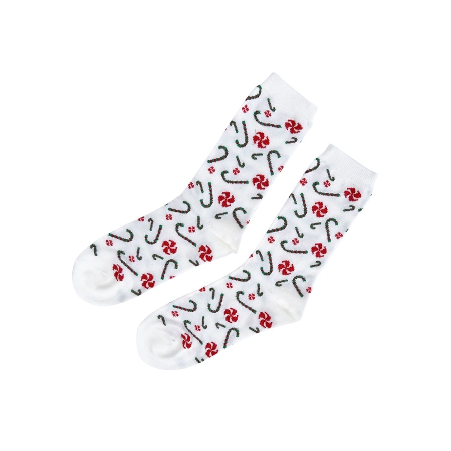 Charter Club women/'s Holiday Crew Socks Snowman Cheers