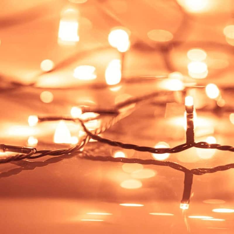 vidaXL Christmas Tree with Decorative String Lights