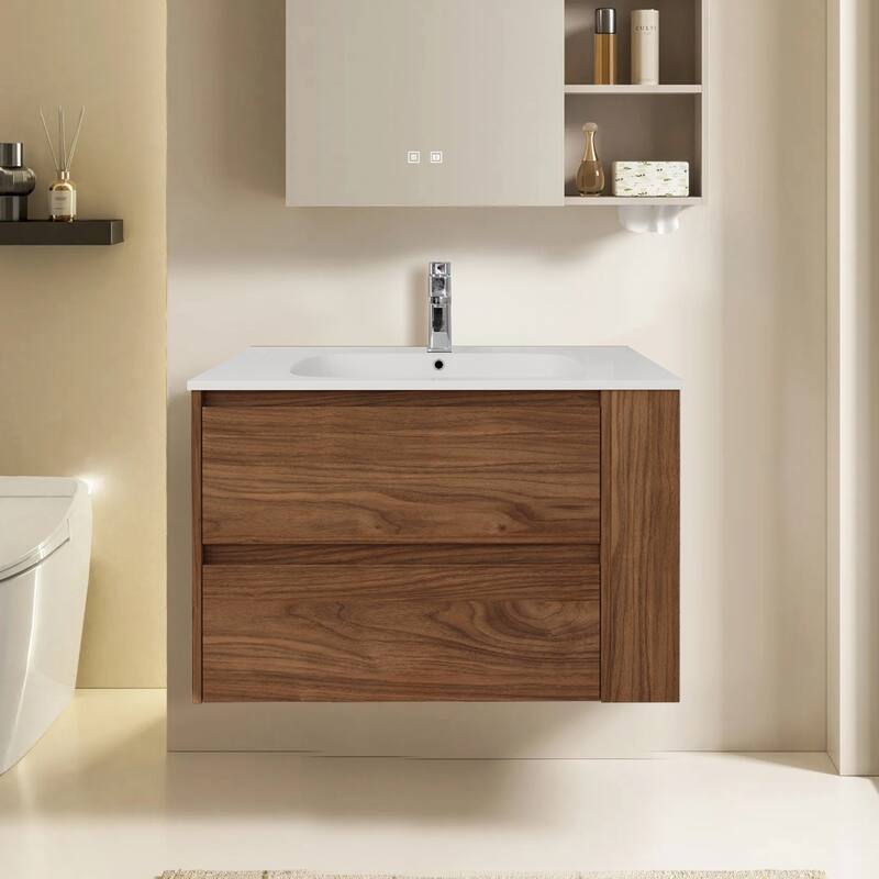 Topcraft Wall Mount Bathroom Vanities with Sink - 30"