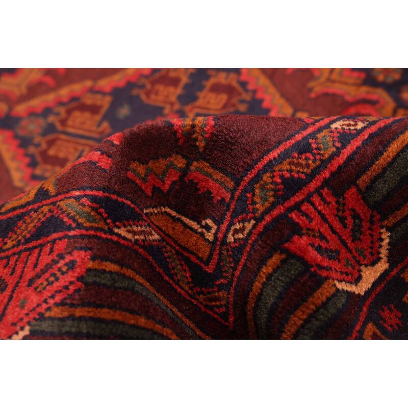 ECARPETGALLERY Hand-knotted Teimani Brown Wool Rug - 3'11 x 7'1