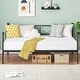 preview thumbnail 17 of 24, Heavy Duty Metal Daybed With Trundle Platform Sofa Bed for Bedroom