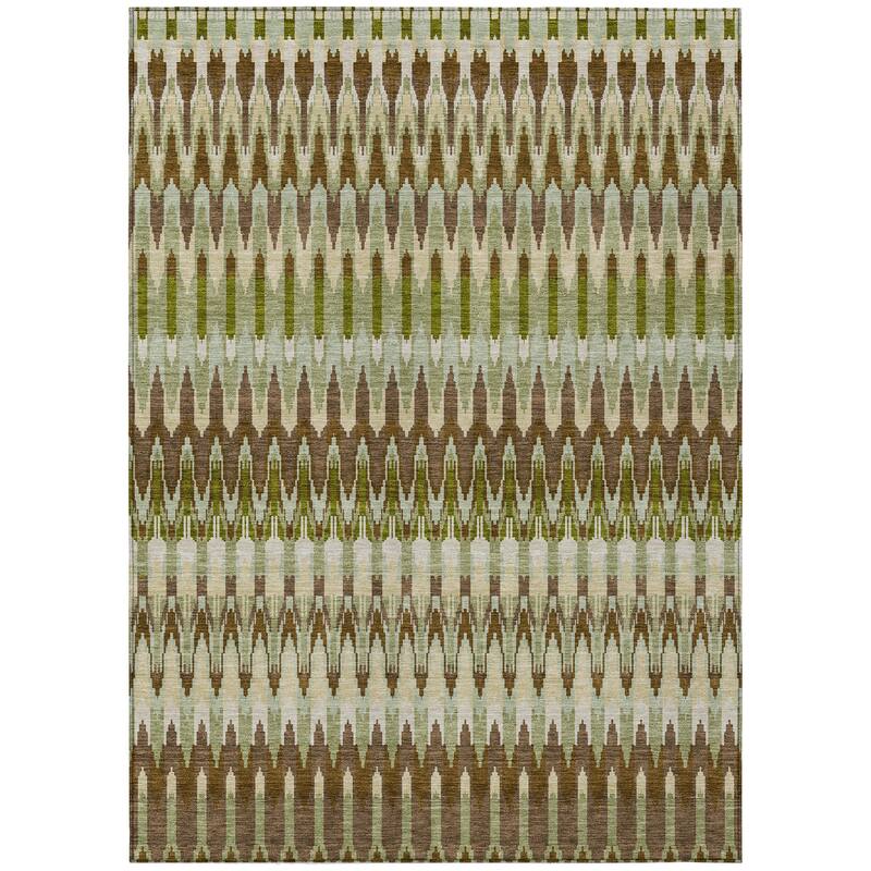 Machine Washable Indoor/ Outdoor Chantille Moroccan Rug