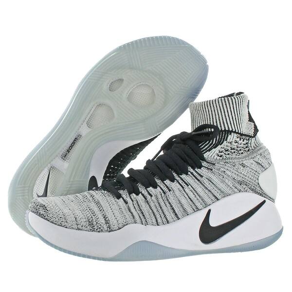 Shop Nike Mens Hyperdunk 2016 Flyknit Basketball Shoes Lightweight
