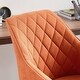 preview thumbnail 24 of 89, Art Leon Classical Swivel Office Accent Chair with Wood Legs