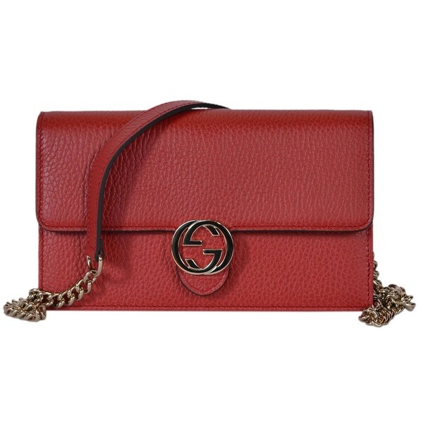 red gucci clutch