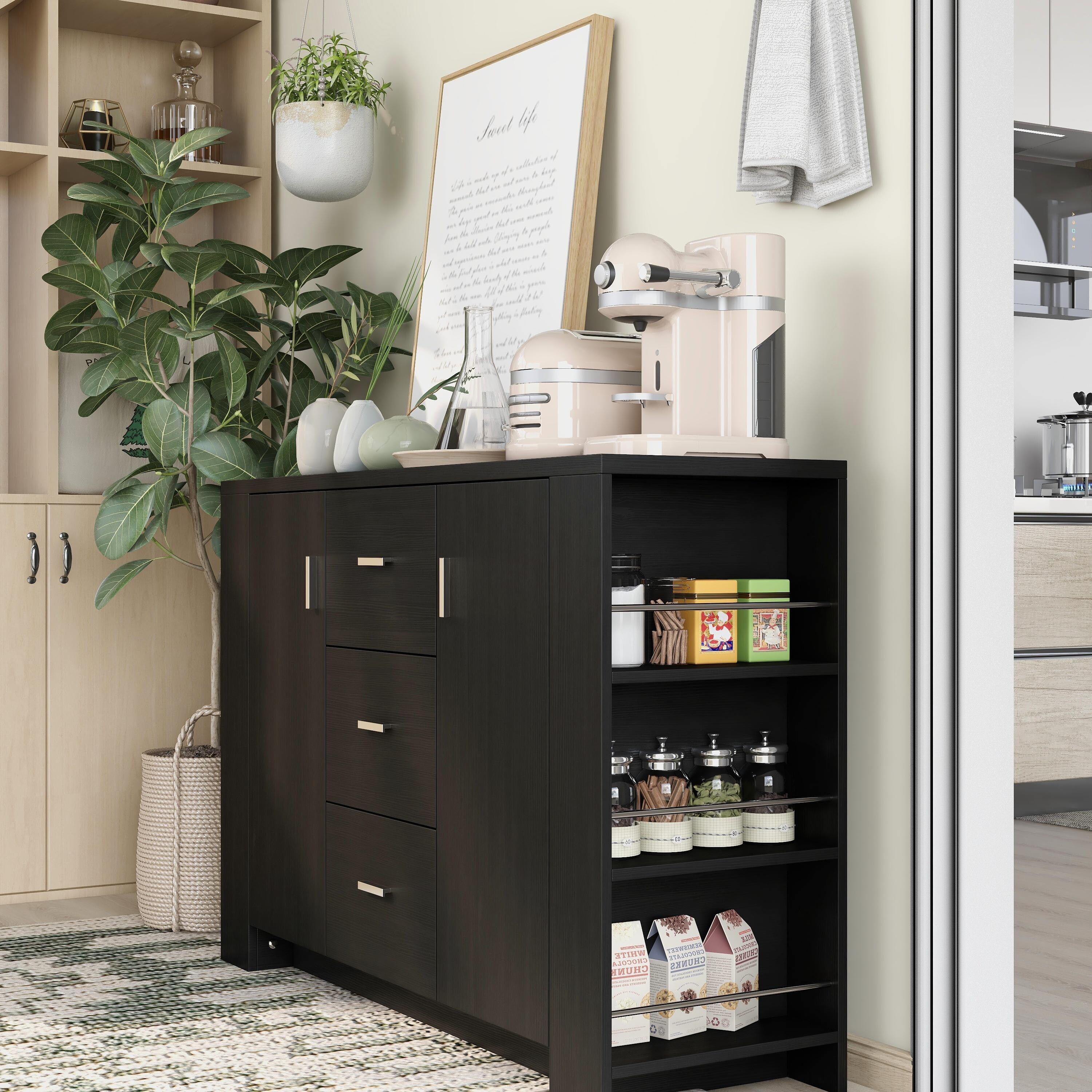 Furniture of America Clayton Dining Buffet - Thumbnail 2