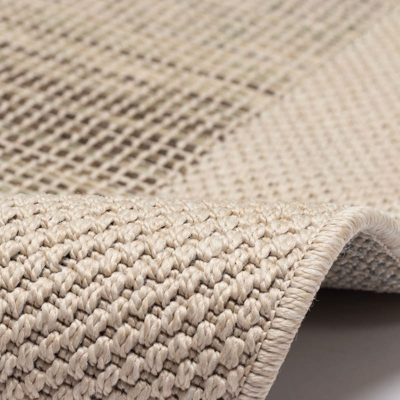 Liora Manne Riviera Border Indoor/Outdoor Area Rug