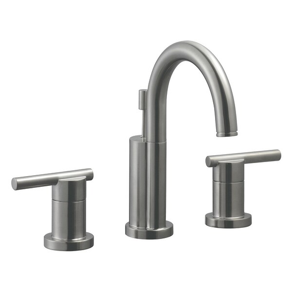 Design House 525733 Double Handle Widespread Bathroom Faucet - Satin Nickel