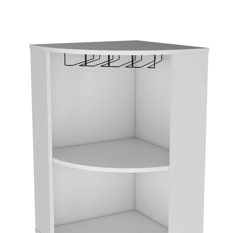 Bar Cabinet for Kitchen, Dining Room,Living Room, White