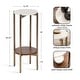 preview thumbnail 18 of 37, Kate and Laurel Moxley Round Wood Accent Table
