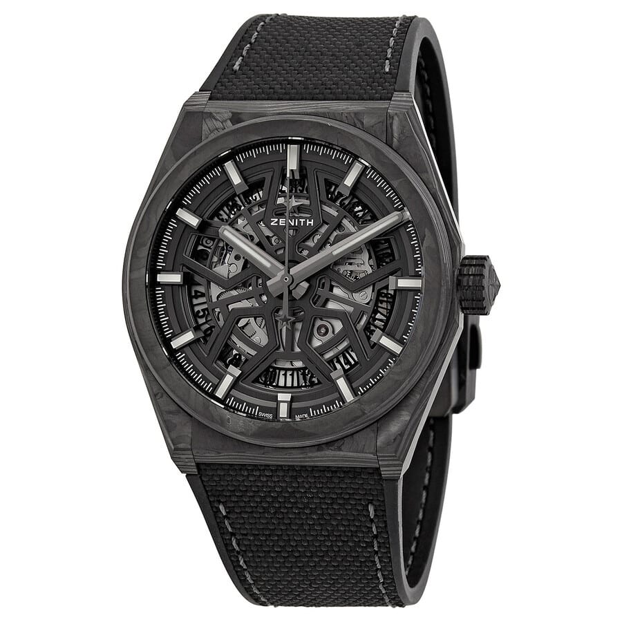 Zenith Defy Classic Black Carbon Automatic Men's Watch