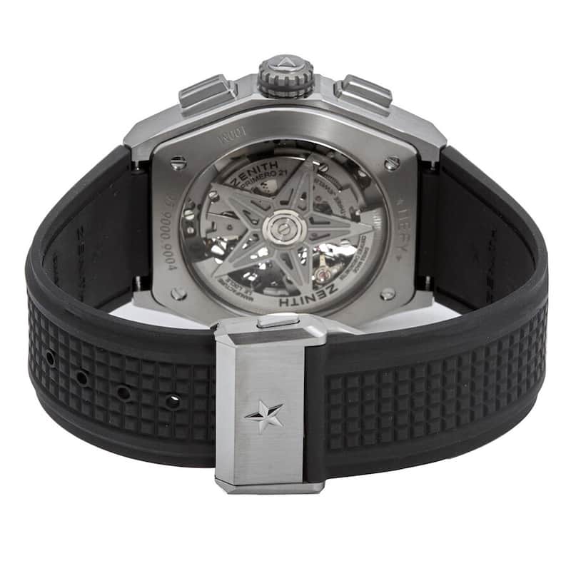 Zenith Defy Classic Automatic Skeleton Dial Men's Watch - Stainless Case