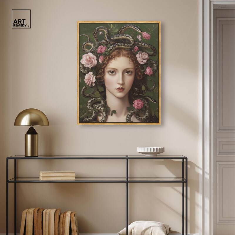 Medusa Canvas by Art Remedy