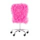 preview thumbnail 12 of 52, Clara Faux Fur Armless Office Chair