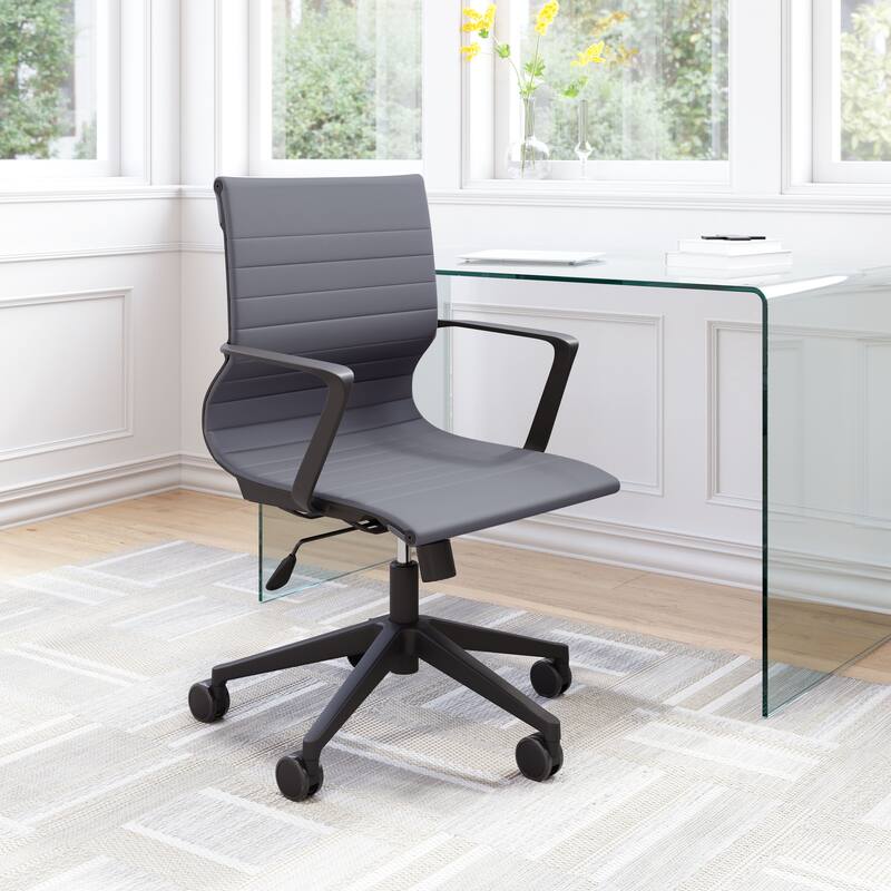 Stacy Office Chair Dark Gray - Dark Gray