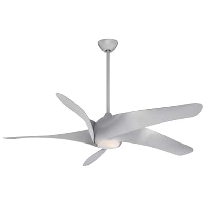 Minka Aire Artemis Xl5 Silver 5 Blade 62 Inch LED Ceiling Fan