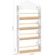preview thumbnail 7 of 5, COSTARS Kids Bookshelf, 4-Tier Children's Bookcase and Storage, Kids Book Shelf Rack Organizer