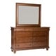 preview thumbnail 7 of 14, Liberty Furniture Sleigh Bed, Dresser & Mirror, Chest, Nightstand - California King, King, Queen