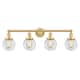 Option Clear / Satin Gold