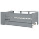 preview thumbnail 8 of 21, Multi-Functional Daybed with Drawers and Trundle, Headboard Storage and Tables