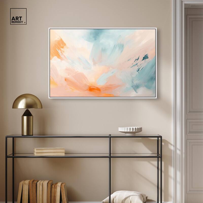 Sunrise Palette I Canvas by Art Remedy