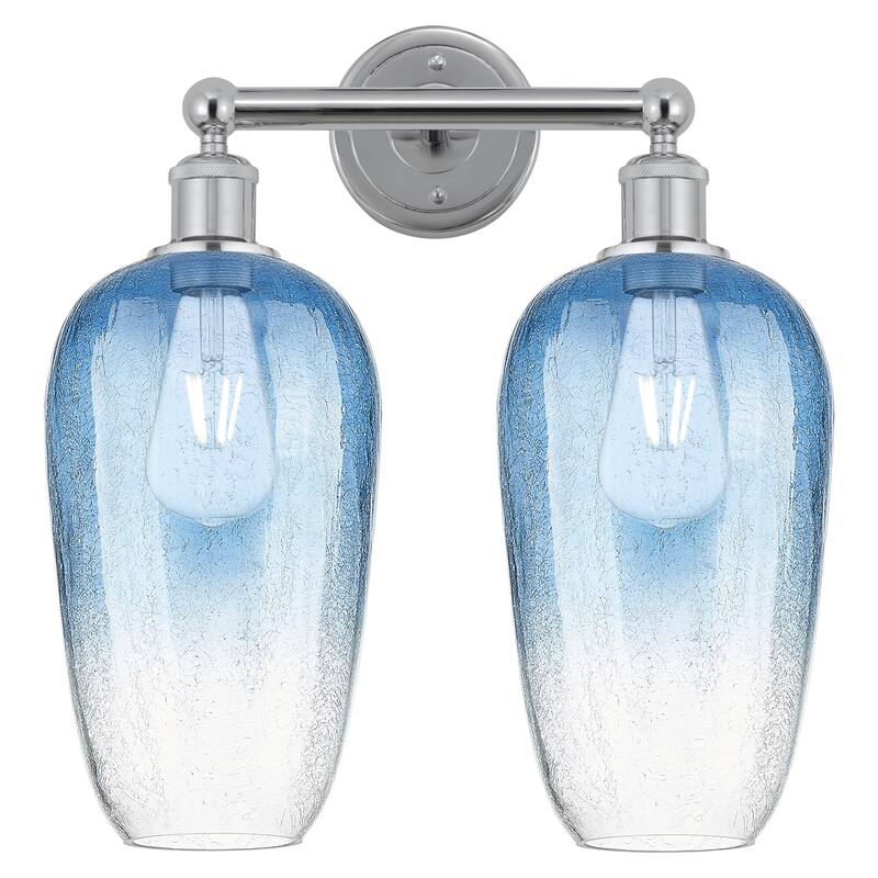 Innovations Lighting Endless Possibilities Edison - Brookhaven Flute - 2 Light 16" Bath Vanity Light