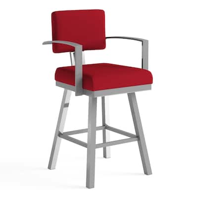 Amisco Akers Swivel Counter Stool