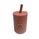 preview thumbnail 20 of 21, Skogsbarn Silicone Sippy Cup with Straw Rainbow
