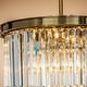 preview thumbnail 13 of 22, 6-Lights Modern 3-Tier Round Fringe Crystal Chandelier - W 20"