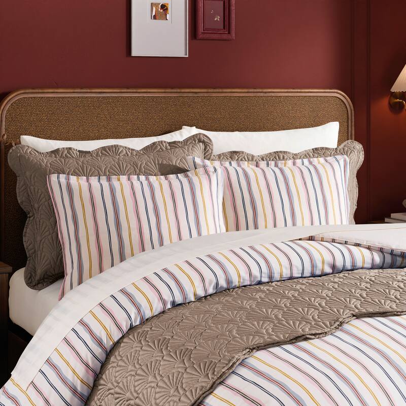 Ted Baker Scallop Stripe Duvet Set