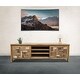 preview thumbnail 8 of 6, Chic Teak Recycled Teak Wood Mozaik Media Center, 2 Door