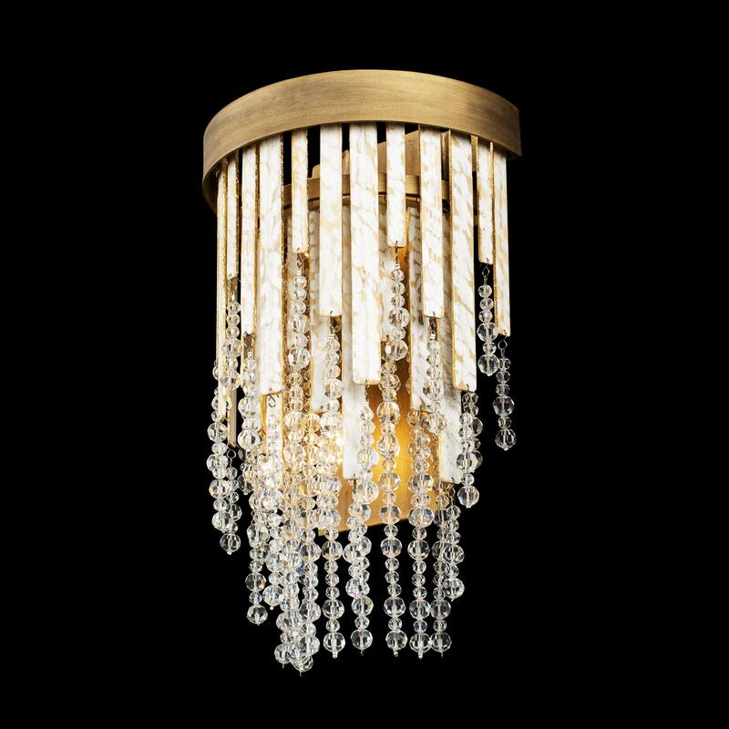 Varaluz Lafayette 2-Light Wall Sconce - Havana Gold