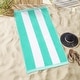 preview thumbnail 52 of 62, Cabana Stripe Oversized Cotton Beach Towel by Superior