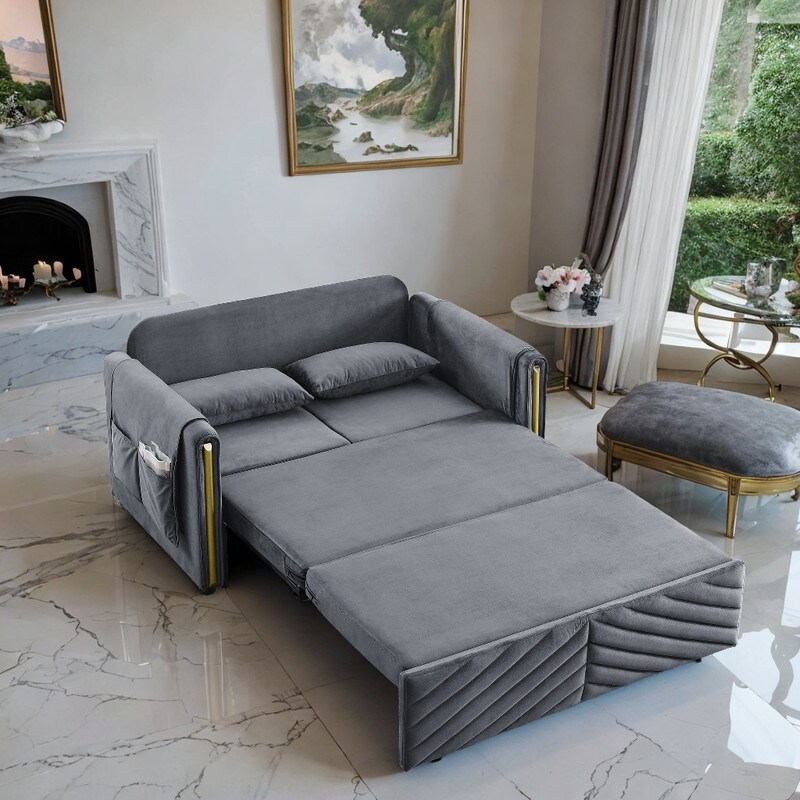 Luxury pull store out couch