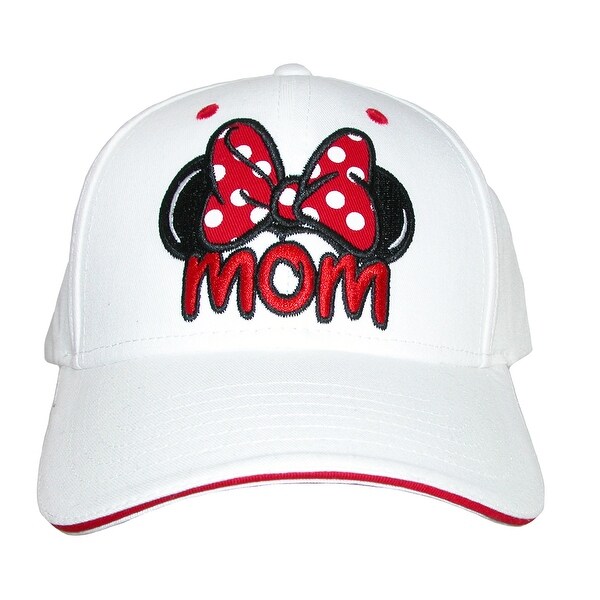 Shop Disney Women's Minnie Mouse Mom Fan Baseball Hat