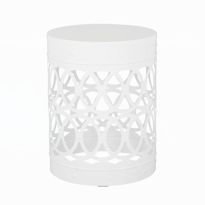 Outdoor Metal S/2 end table