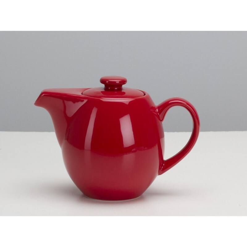 Omniware Teaz 3-4 Cup Teapot with Infuser - 24 oz - Red
