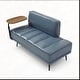 preview thumbnail 12 of 28, 55"W Faux Leather End of Bed Bench With side table