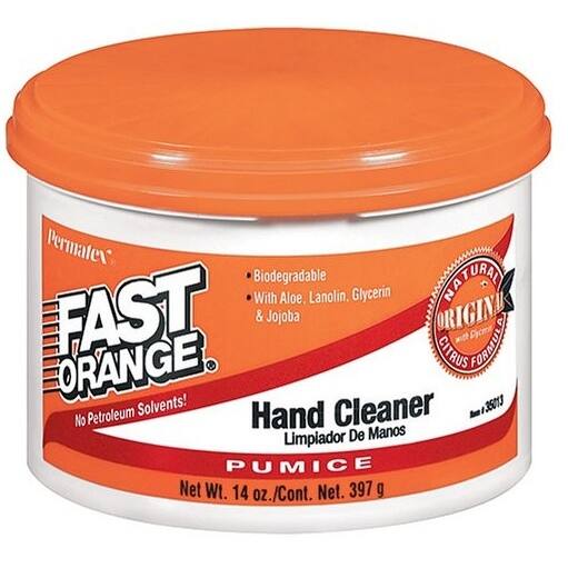 Permatex 35013 Fast Orange Pumice Cream Hand Cleaner 14 Oz