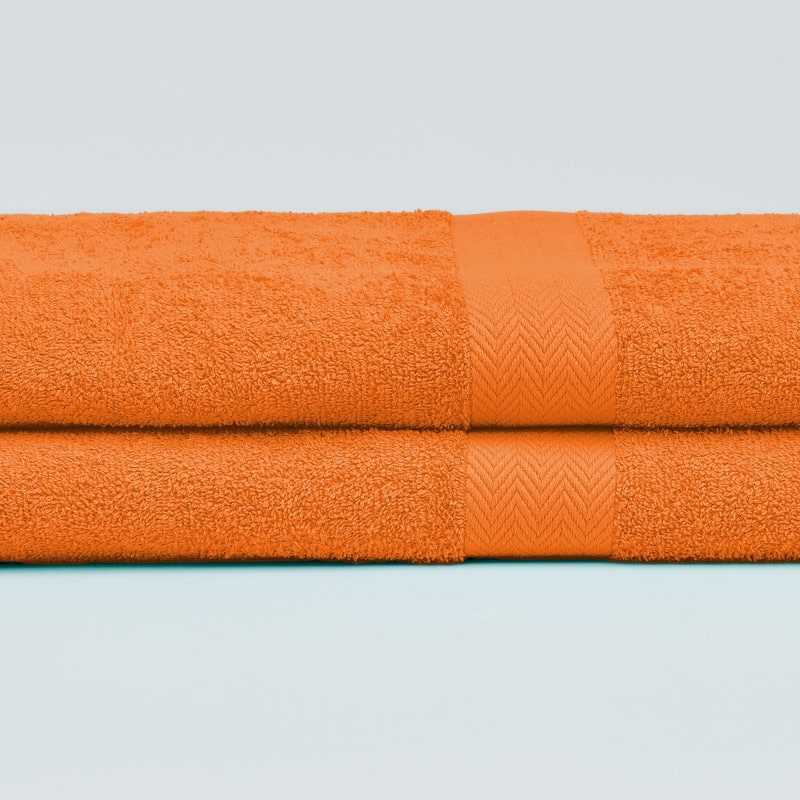 Deluxe 2-Piece 100 Cotton Bath Sheet