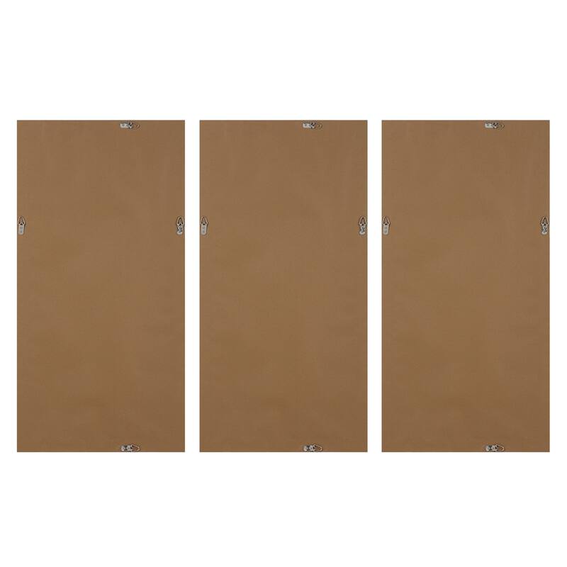 Renwil Lux 40" H x 20" W Canvas Art, (3 Piece Set)